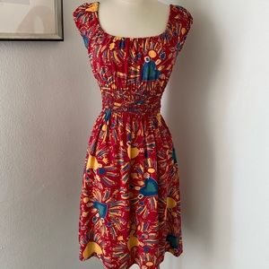 Trashy Diva Heart Valentine Pattern Dress